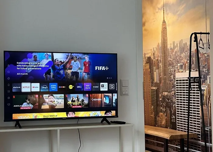 아파트 Am Wasserturm Im Zentrum Mg